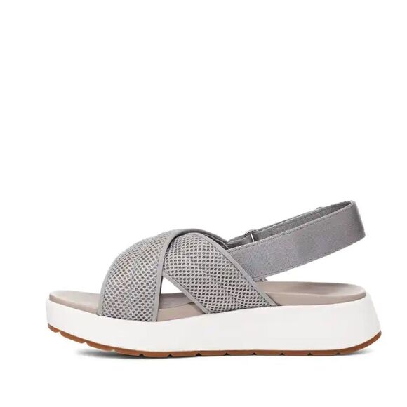 NEW Ugg Nella Grey Criss Cross Chunky Sandals🎁 - Picture 3 of 8
